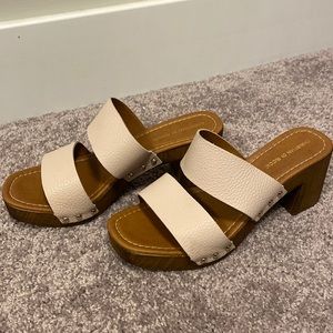 Blocked Heel Sandals
